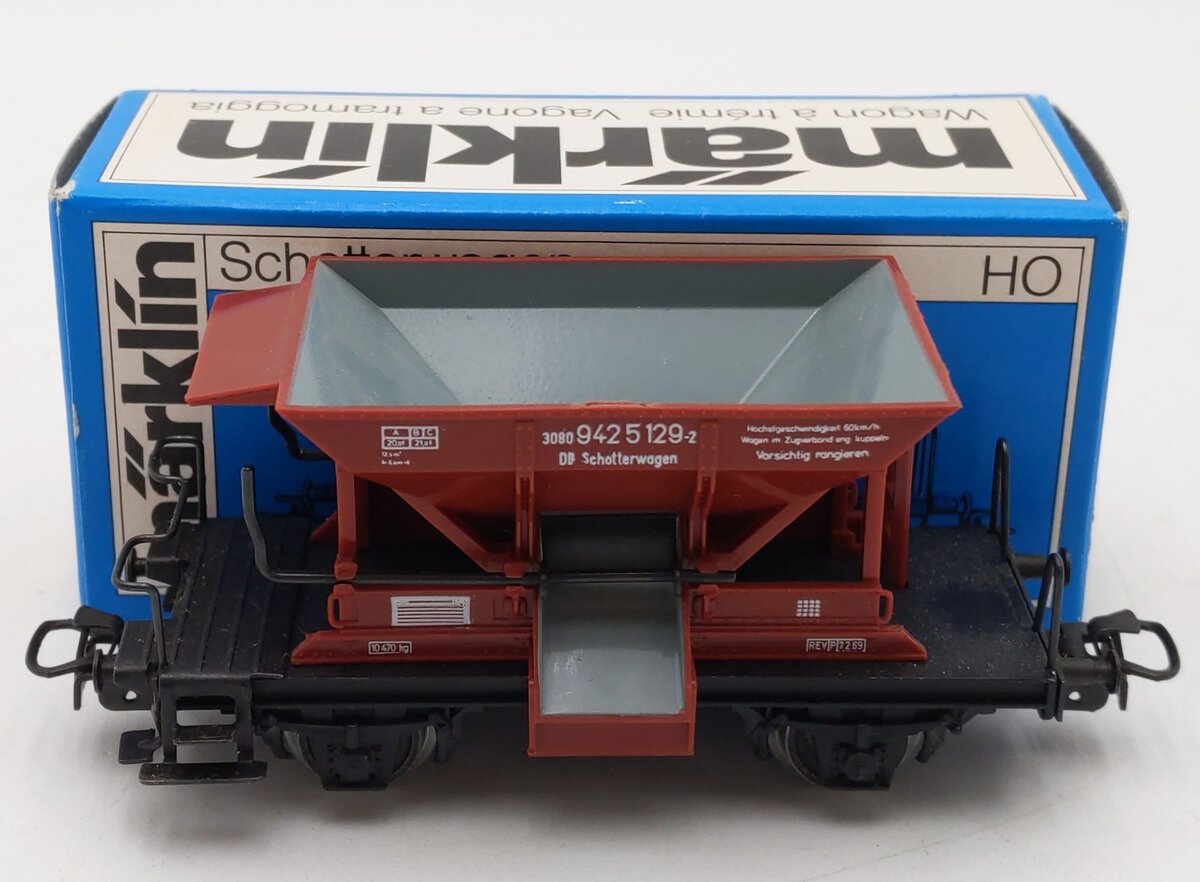 Marklin 4610 HO Scale DB Hopper Wagon Ballast Car LN/Box
