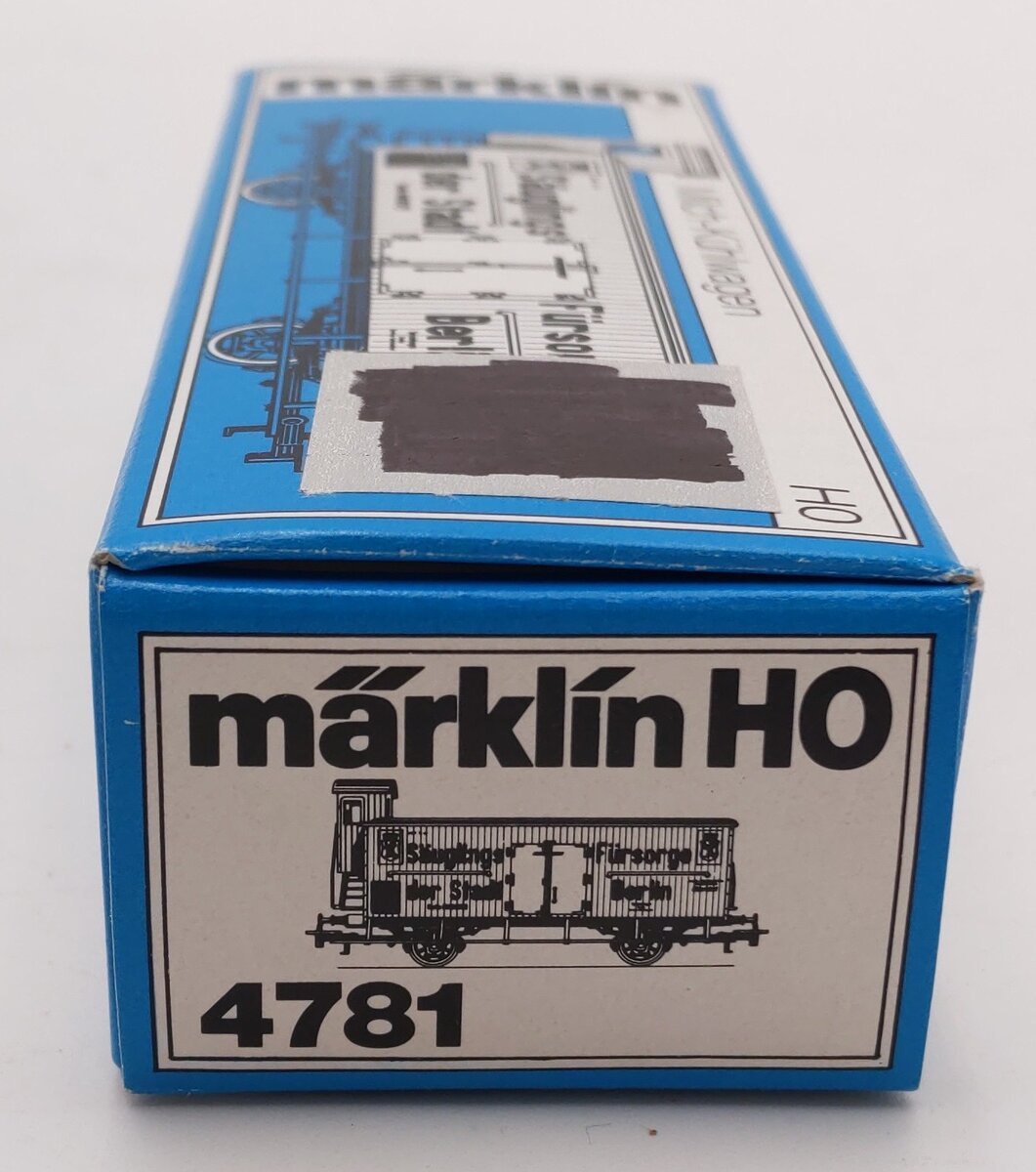 Marklin 4781 HO Scale Sauglings Fursorge der Stadt Reefer Car LN/Box