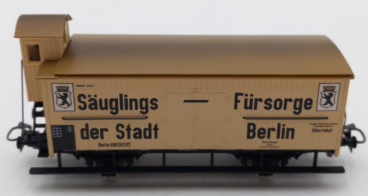 Marklin 4781 HO Scale Sauglings Fursorge der Stadt Reefer Car LN/Box