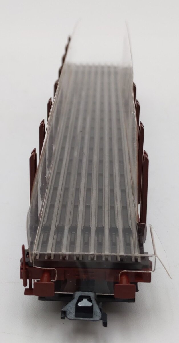 Marklin 4666 HO Deutsche Bahn Stake Car w/Rail Load LN/Box