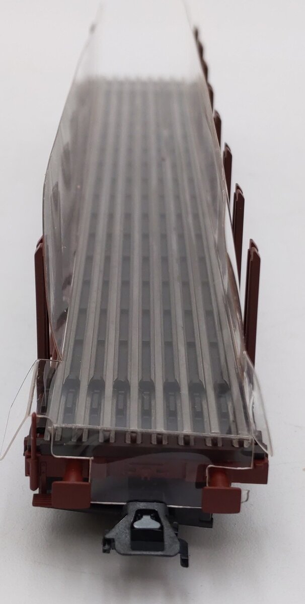 Marklin 4666 HO Deutsche Bahn Stake Car w/Rail Load LN/Box