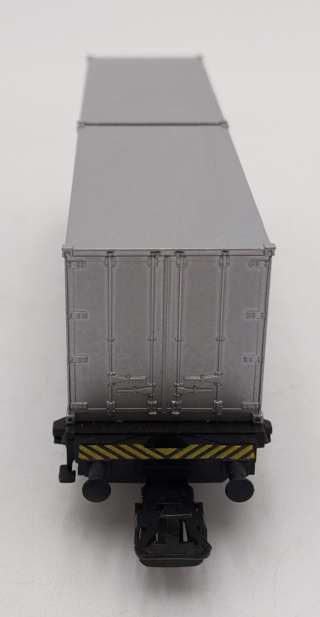 Marklin 4668 HO Scale DB Flatcar w/2 Sea Land Containers EX/Box