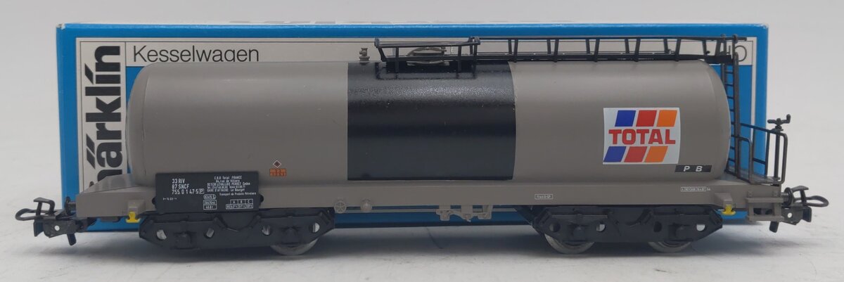 Marklin 4751 HO Scale TOTAL Tank Car LN/Box