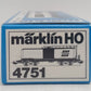 Marklin 4751 HO Scale TOTAL Tank Car LN/Box