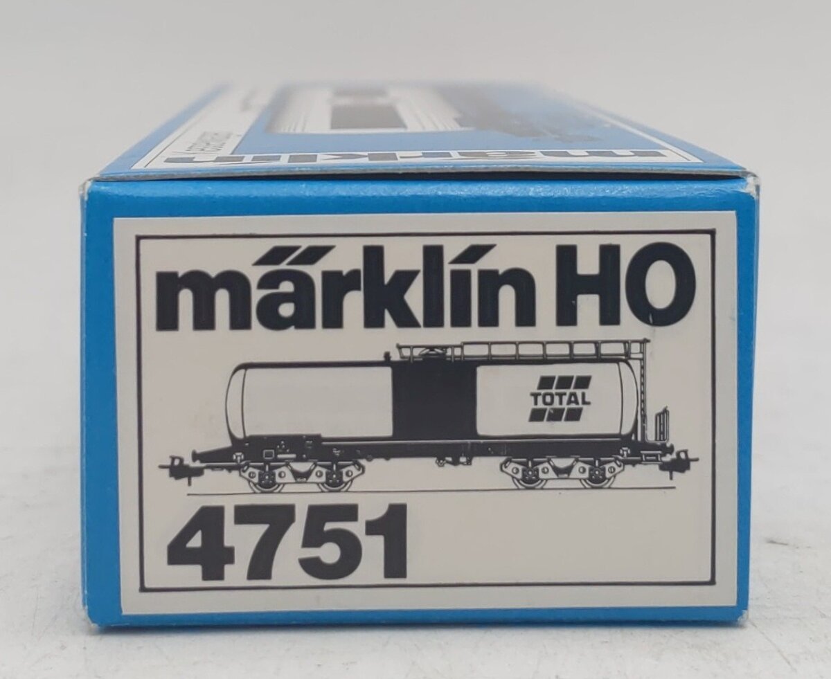 Marklin 4751 HO Scale TOTAL Tank Car LN/Box