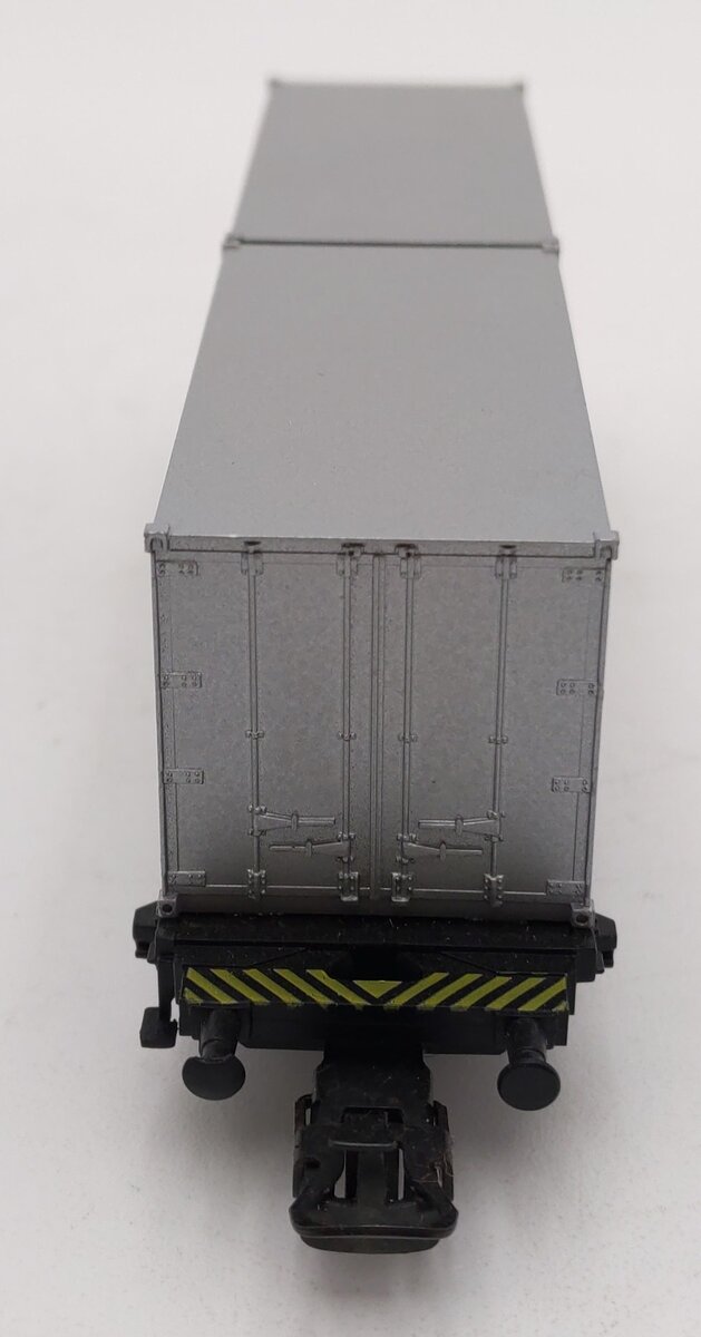 Marklin 4668 HO Scale DB Flatcar w/2 Sea Land Containers LN/Box
