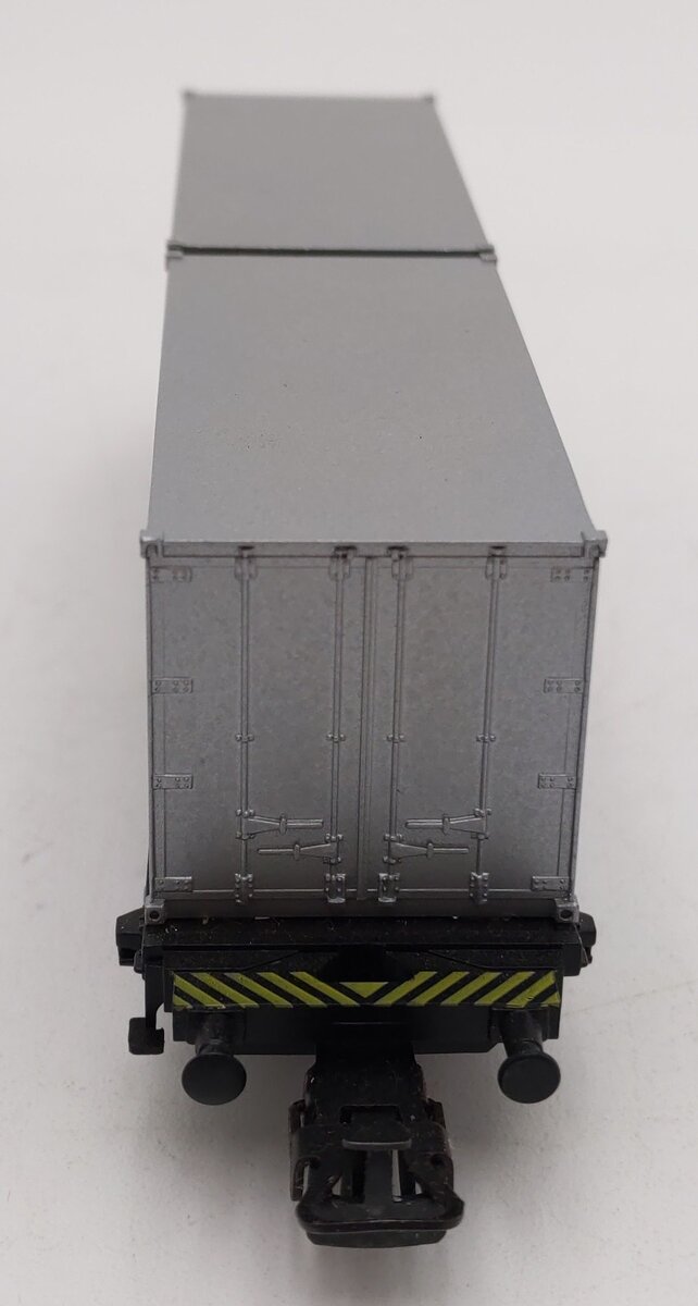 Marklin 4668 HO Scale DB Flatcar w/2 Sea Land Containers LN/Box