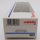 Marklin 4853 HO Scale Deutsche Bahn Flatcar w/5 Haus to Haus Containers LN/Box
