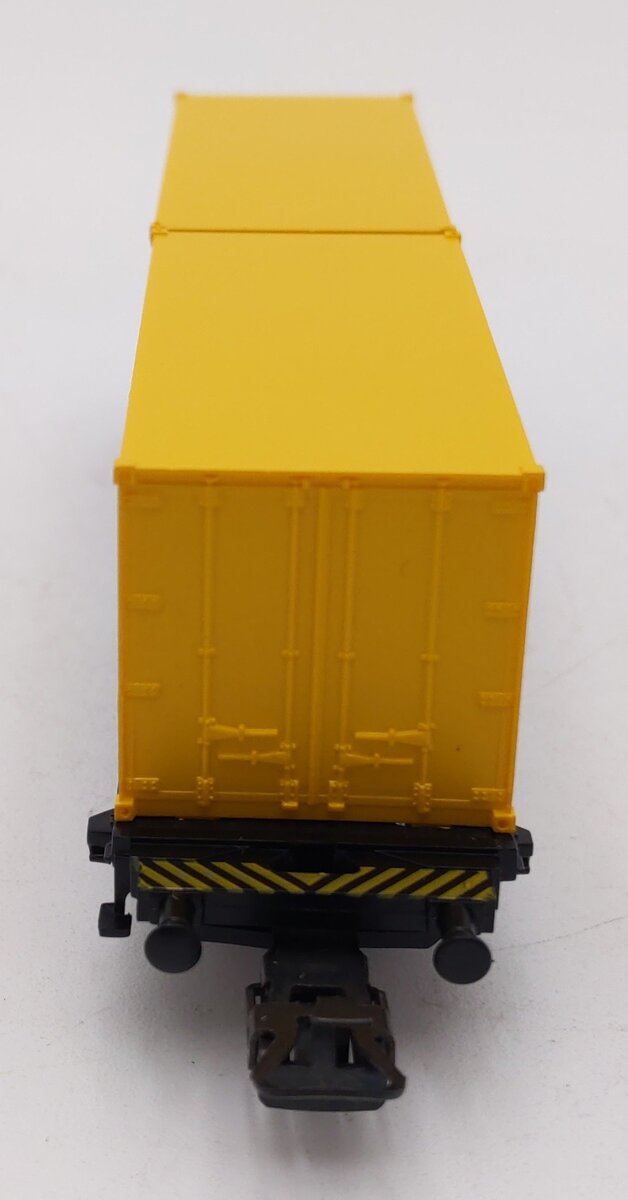 Marklin 4670 HO Scale Intercontintercont Flatcar w/2 Intercont Containers EX/Box