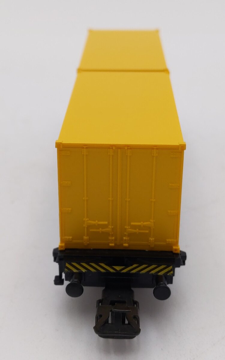Marklin 4670 HO Scale Intercontintercont Flatcar w/2 Intercont Containers EX/Box
