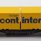 Marklin 4670 HO Scale Intercontintercont Flatcar w/2 Intercont Containers EX/Box