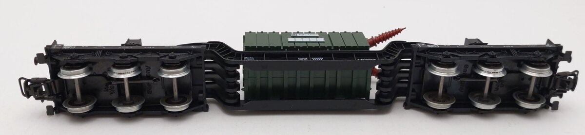 Marklin 4617 HO DB Trafo-Union Well Car with Green Transformer EX/Box