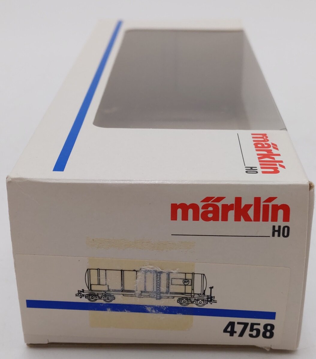 Marklin 4758 HO Scale BP Gas Tank Car LN/Box