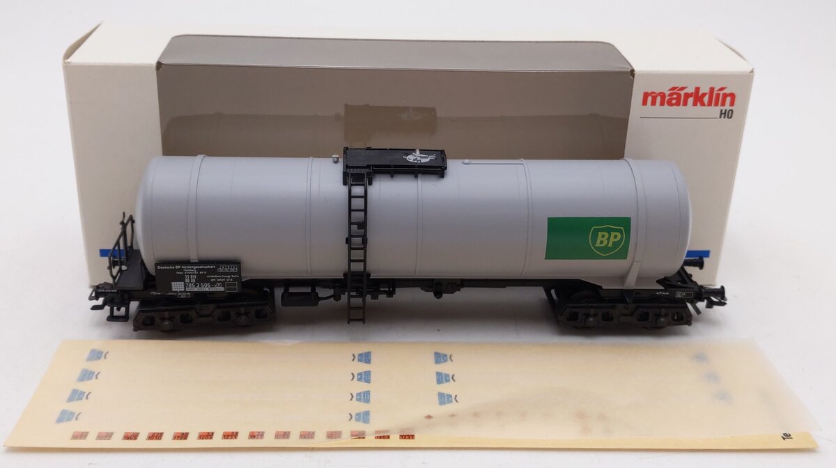 Marklin 4758 HO Scale BP Gas Tank Car LN/Box