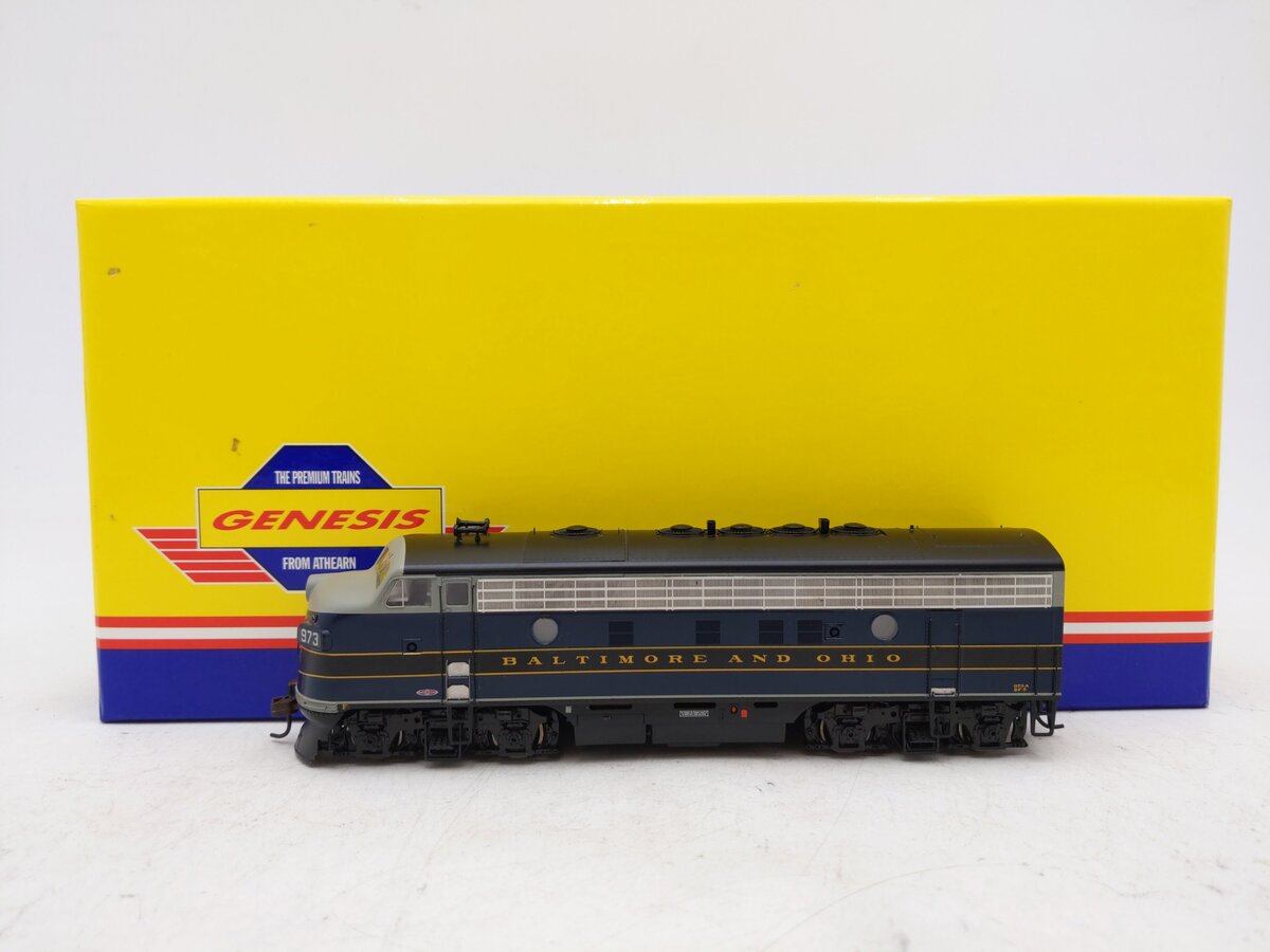 Athearn G1003 HO Baltimore & Ohio F7A Diesel Locomotive #973-A EX/Box
