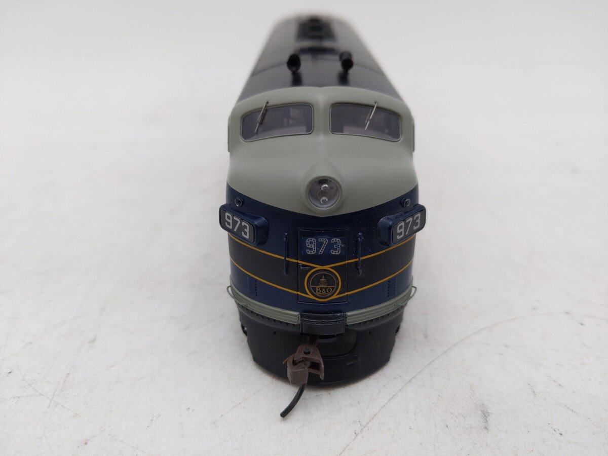 Athearn G1003 HO Baltimore & Ohio F7A Diesel Locomotive #973-A EX/Box