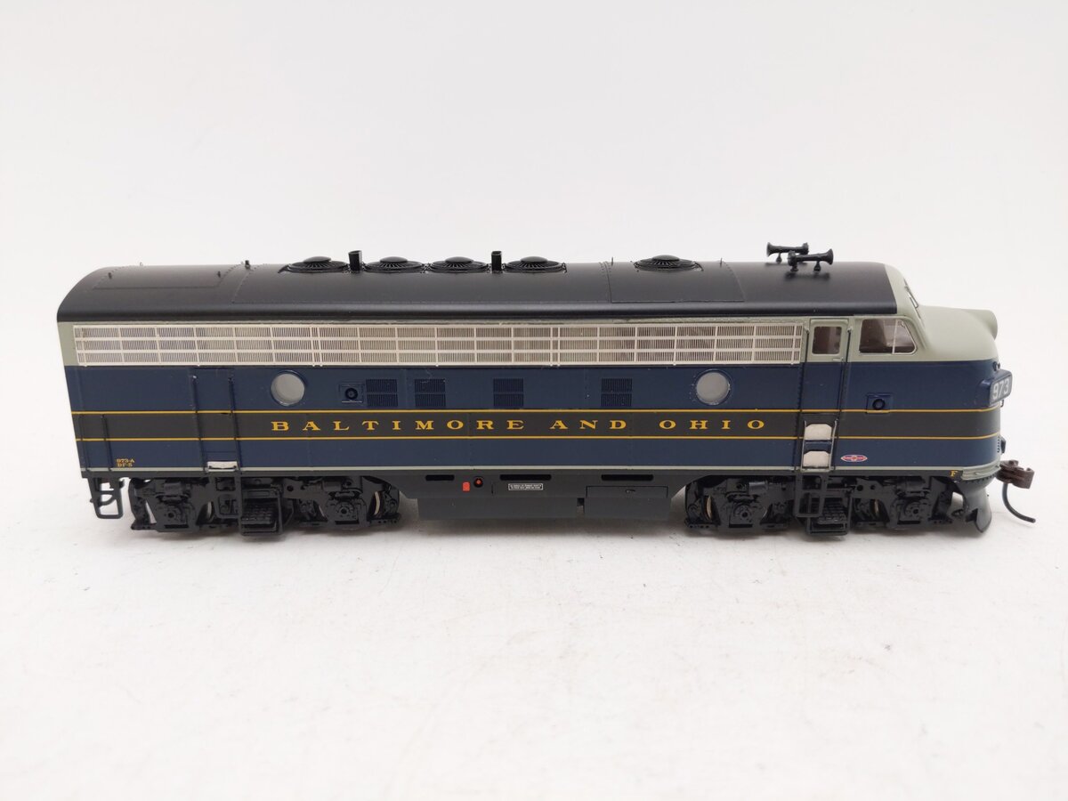 Athearn G1003 HO Baltimore & Ohio F7A Diesel Locomotive #973-A EX/Box