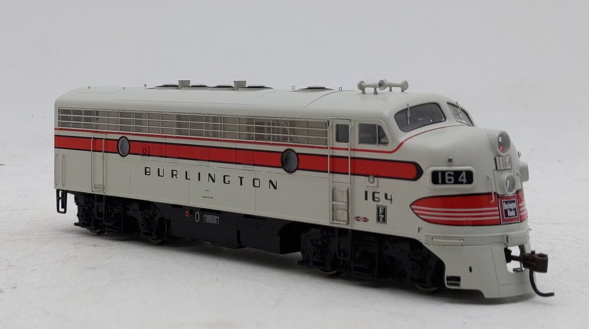 Athearn G1005 HO Scale CB&Q F-7 A Diesel Locomotive #164 LN/Box