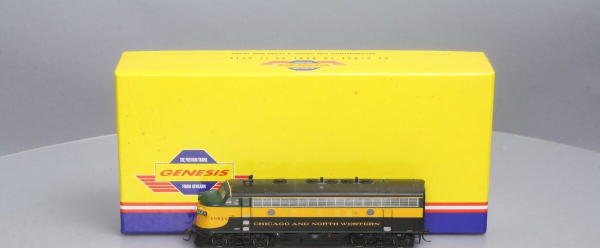 Athearn G1013 HO Scale Chicago & North Western F7A Diesel Locomotive #4083-C LN/Box