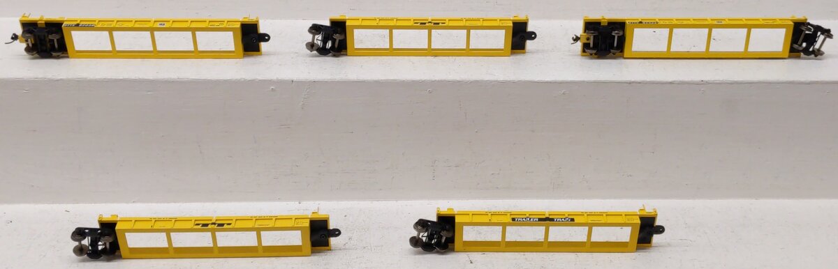 InterMountain 47301 HO DTTX Trailer-Train Thrall 5-Unit Well Car Set VG/Box