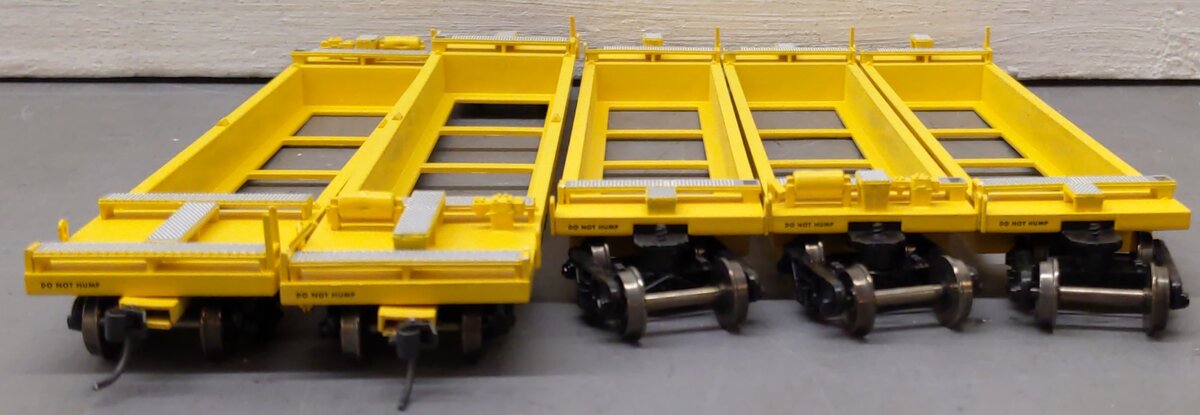 InterMountain 47301 HO DTTX Trailer-Train Thrall 5-Unit Well Car Set VG/Box