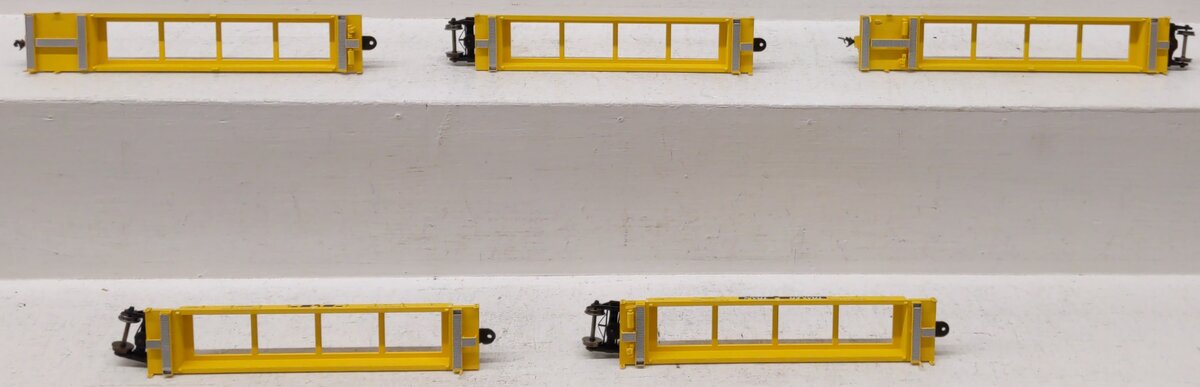 InterMountain 47301 HO DTTX Trailer-Train Thrall 5-Unit Well Car Set VG/Box