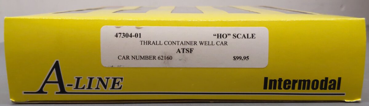 InterMountain 47304 HO Santa Fe Trailer-Train Thrall 5-Unit Well Car Set VG/Box