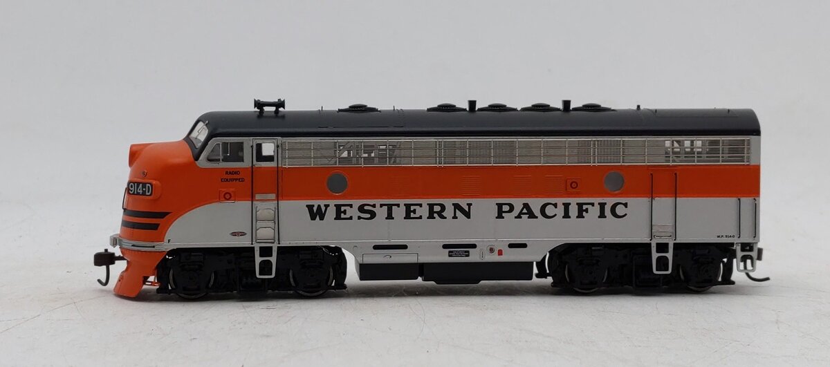 Athearn G1012 HO Scale Western Pacific F-7 A Phase1 Diesel Locomotive #914-D LN/Box