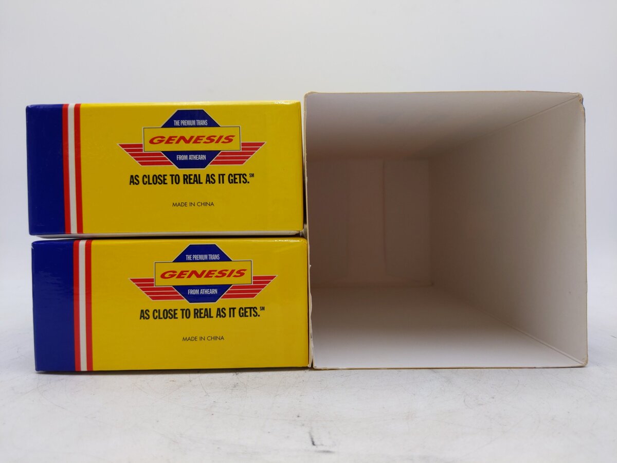 Athearn G15701 HO Boston & Maine F-2A/F-2A Set #4255 & #4258 EX/Box
