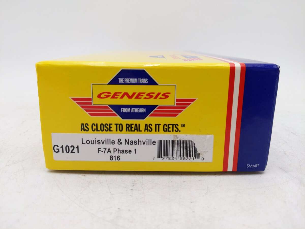Athearn G1021 HO Scale LN F-7A Phase 1 Diesel Locomotive #816 EX/Box
