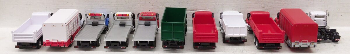 Boley 1:87 Die Cast Flatbed & Box Trucks [11] EX