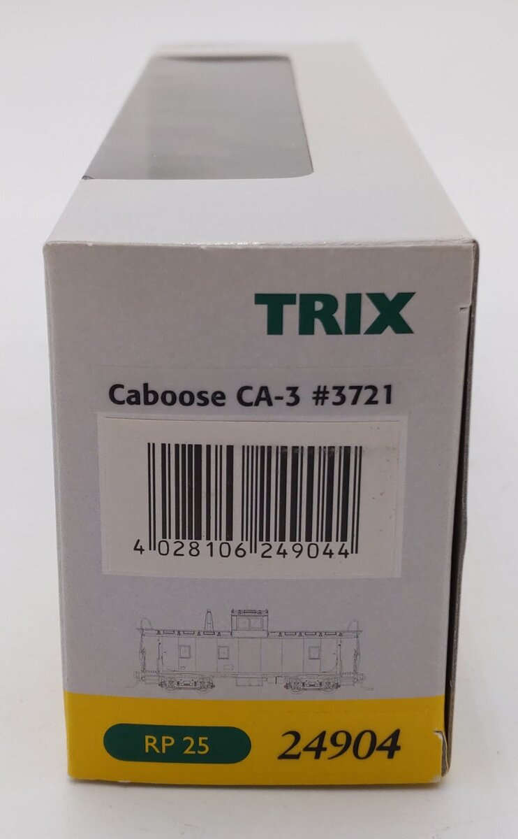 Trix 24904 HO Scale Union Pacific CA-3 Caboose #3721 LN/Box