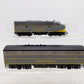 Athearn G1622 HO Scale Chinchfield F-7 Phase 2 Diesel Locomotive AB Set EX/Box