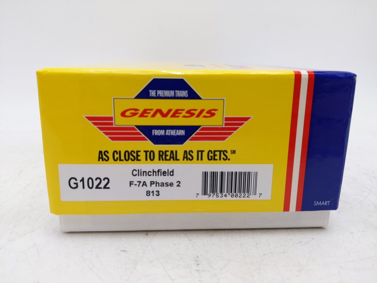 Athearn G1022 HO Clinchfield F-7A Phase 2 Diesel Locomotive EX/Box