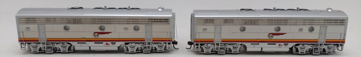 Athearn G1515 Genesis HO Scale Santa Fe F-7 BB Diesel Locomotive Set EX
