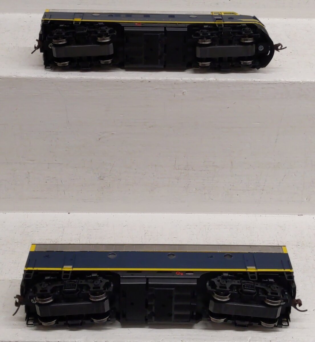 Athearn G1616 HO Santa Fe F-3 AB Diesel Locomotive Set EX/Box