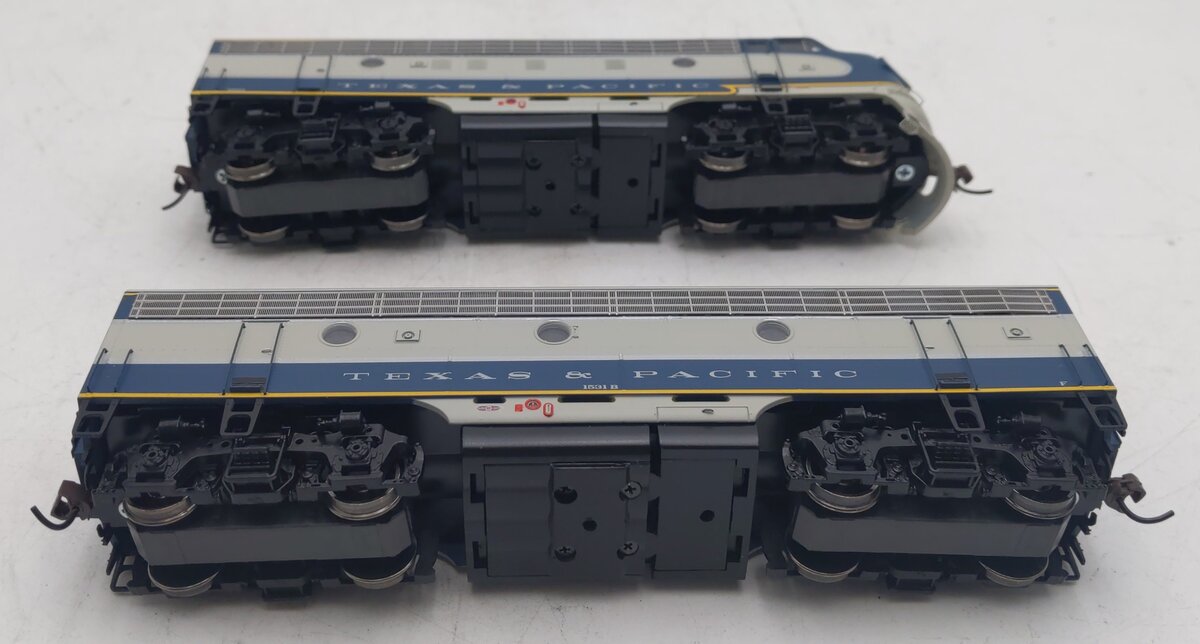 Athearn G1720 HO Scale Texas & Pacific F-7A /F-7B Diesel Loco Set #1581/1531-B LN/Box
