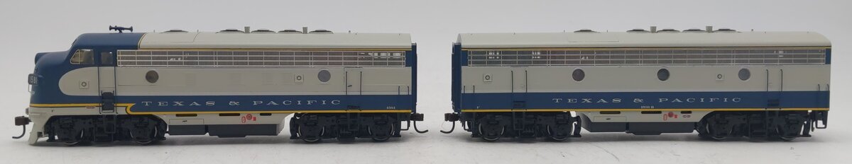 Athearn G1720 HO Scale Texas & Pacific F-7A /F-7B Diesel Loco Set #1581/1531-B LN/Box