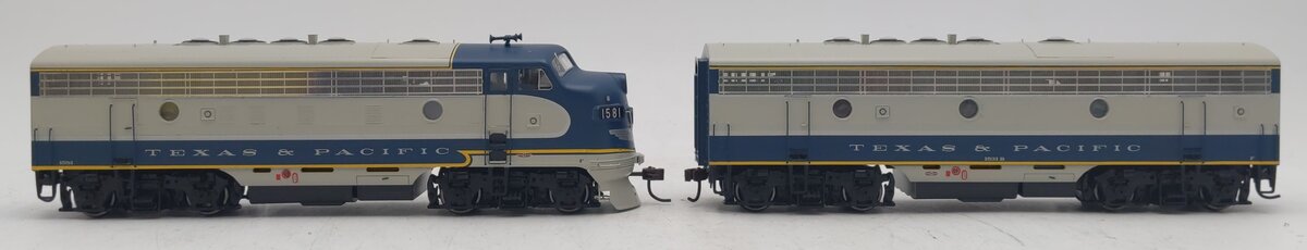 Athearn G1720 HO Scale Texas & Pacific F-7A /F-7B Diesel Loco Set #1581/1531-B LN/Box