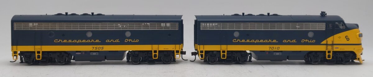 Athearn G22005 HO Scale Chesapeake & Ohio EMD F7 AB Diesel Set LN/Box