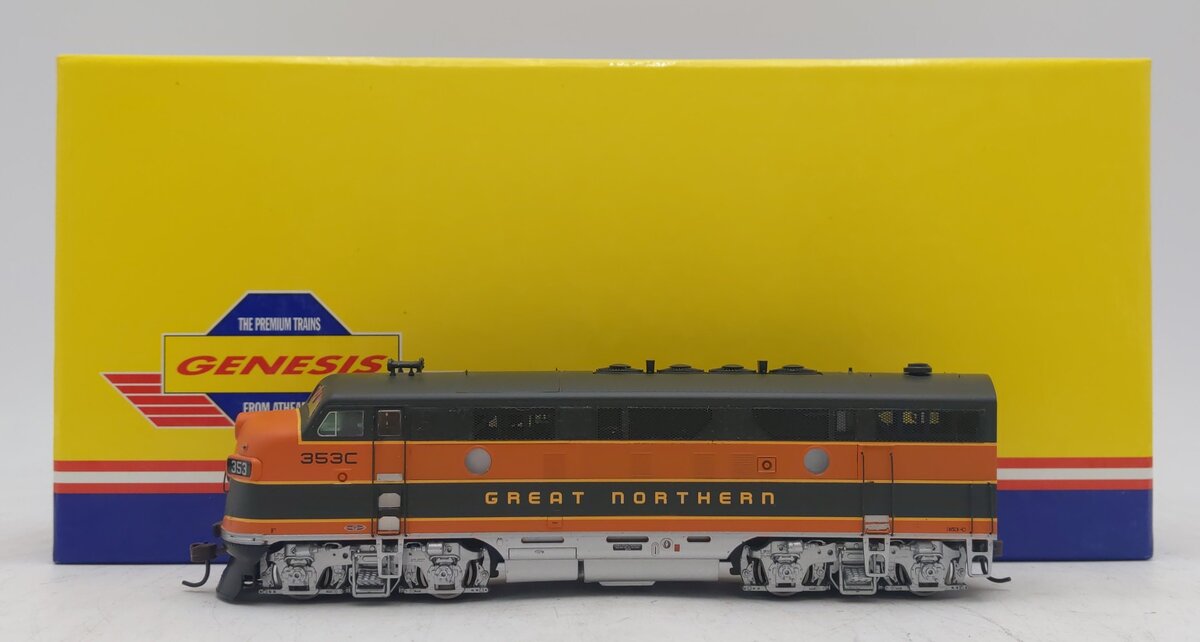 Athearn G2027 HO Scale Great Northern F-3A Phase 2 Diesel Loco #353C NIB