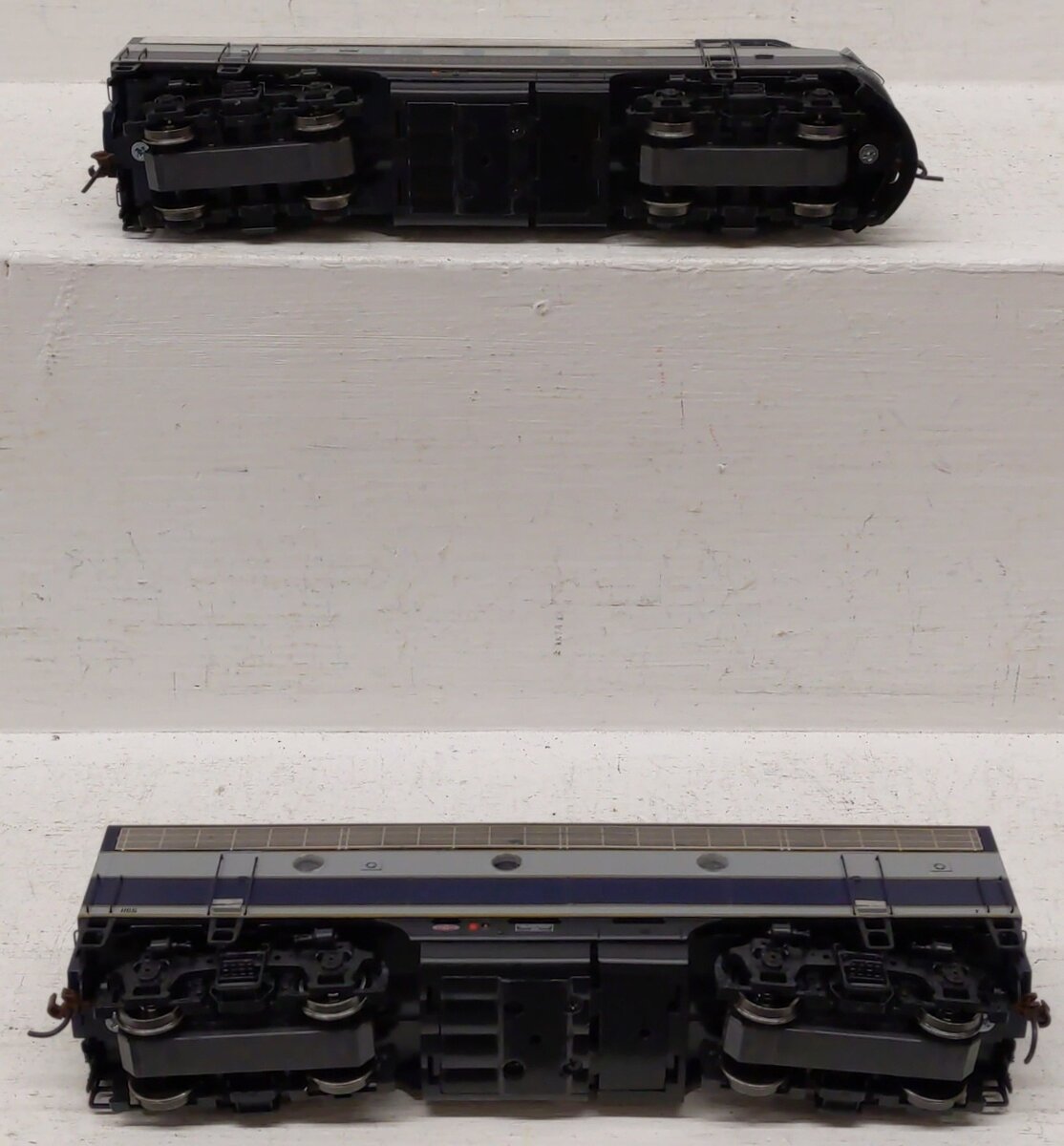 Athearn GG22017 HO Scale RF&P F7A/F7B Diesel AB Set #1155 & #1105 EX/Box