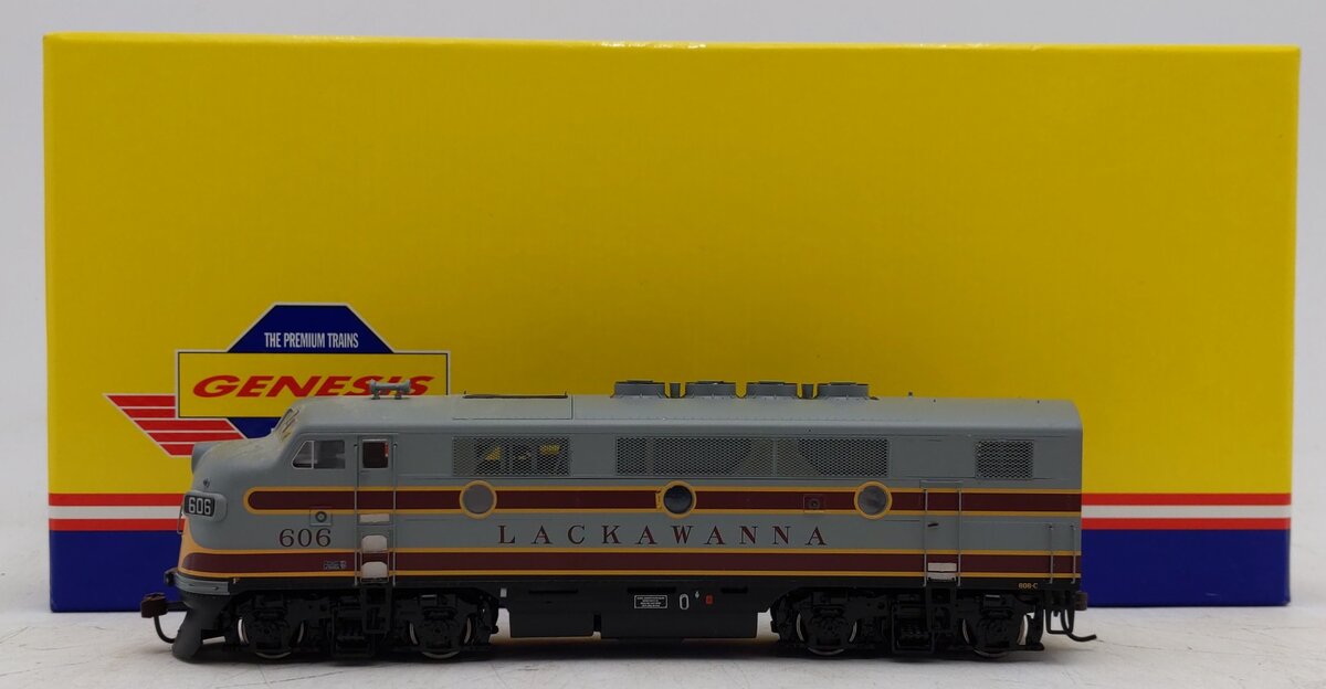 Athearn G2030 HO Scale Lackawanna F-3A Phase I Diesel Locomotive #606-C LN/Box