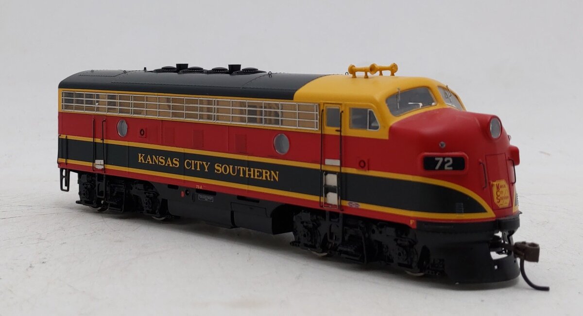 Athearn G2035 HO Kansas City Southern Freight F-3A Phase 2 # 72-A LN/Box