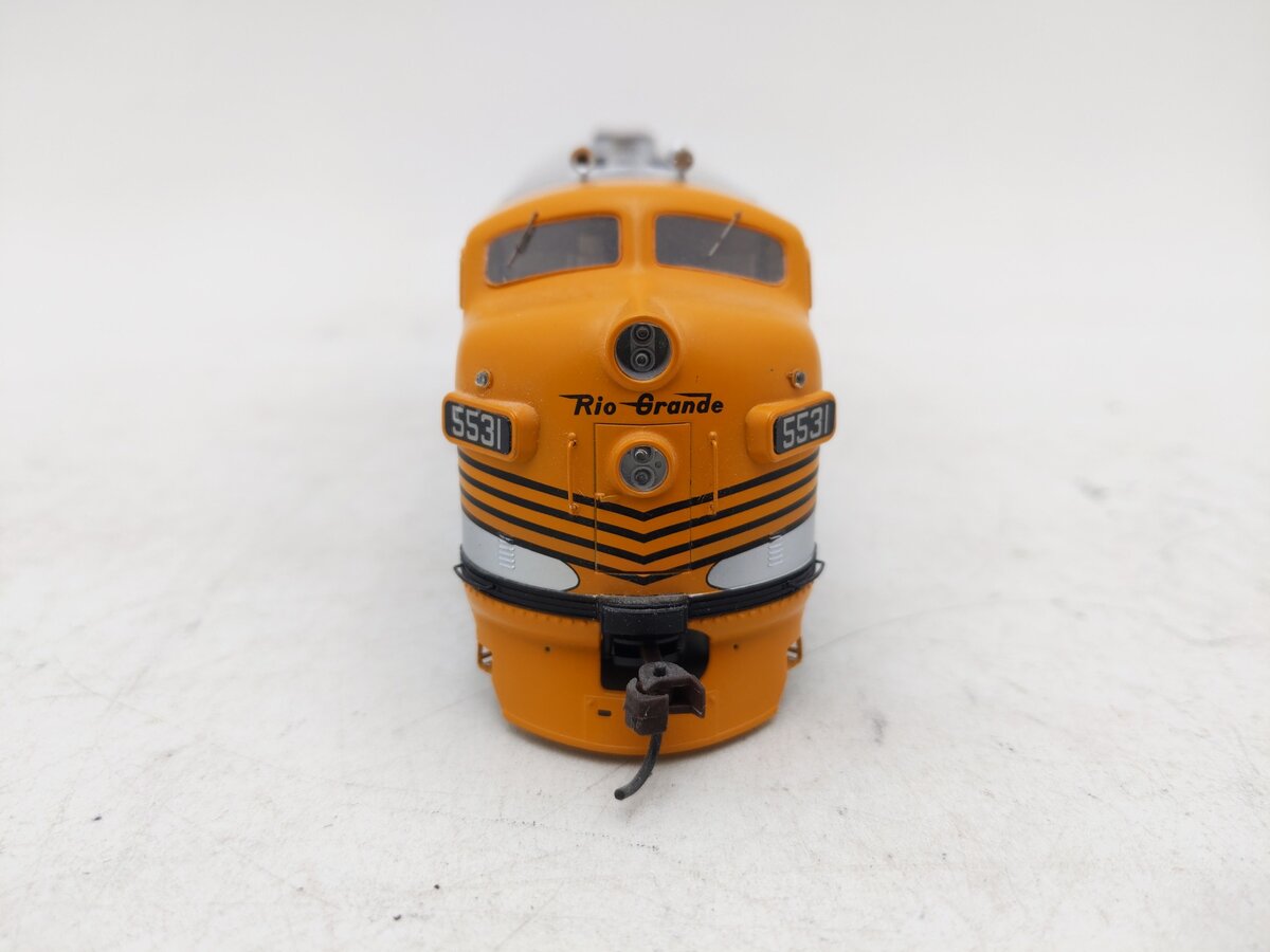 Athearn G2021 HO Scale D&RGW F-3A Diesel Locomotive #5531 EX/Box