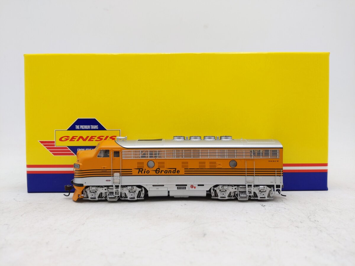 Athearn G2021 HO Scale D&RGW F-3A Diesel Locomotive #5531 EX/Box