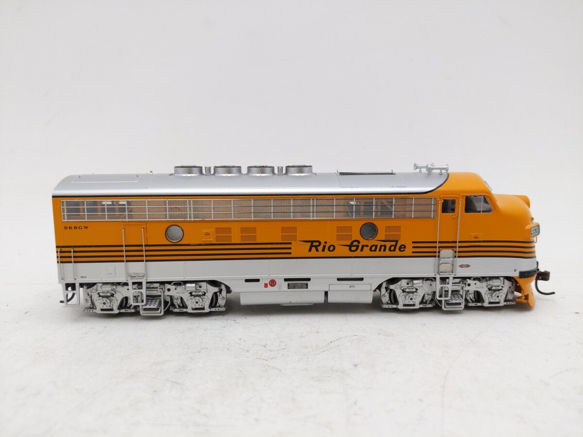 Athearn G2021 HO Scale D&RGW F-3A Diesel Locomotive #5531 EX/Box