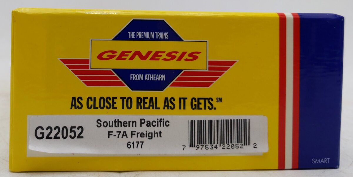 Athearn GG22052 HO Scale Southern Pacific F-7A Diesel Locomotive #6177 LN/Box