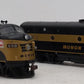 Athearn G2516 HO Monon F-3A/ F3-B Diesel Locomotive Set # 65B/ 63C LN/Box