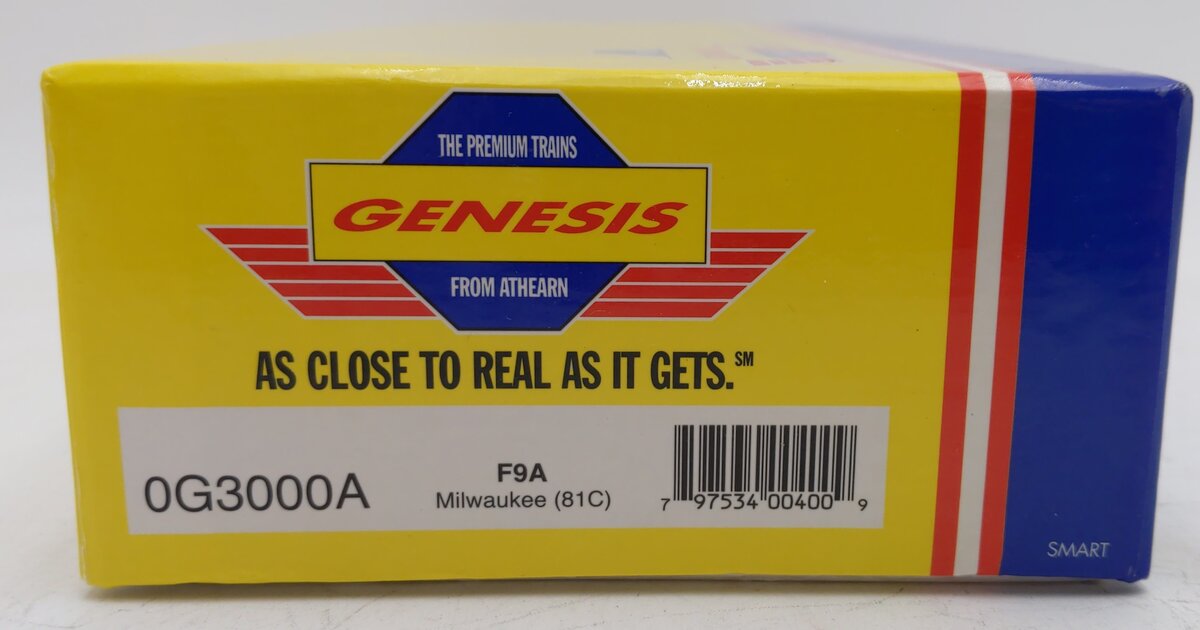 Athearn G3000A HO MR F9A Powered Diesel Locomotive #81-C EX/Box